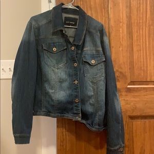 Plus Size Denim Jacket